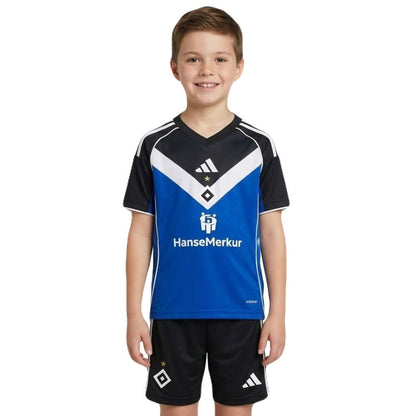 Kinder-Set Hamburger SV Auswärtstrikot 25/26 Trikot und Shorts