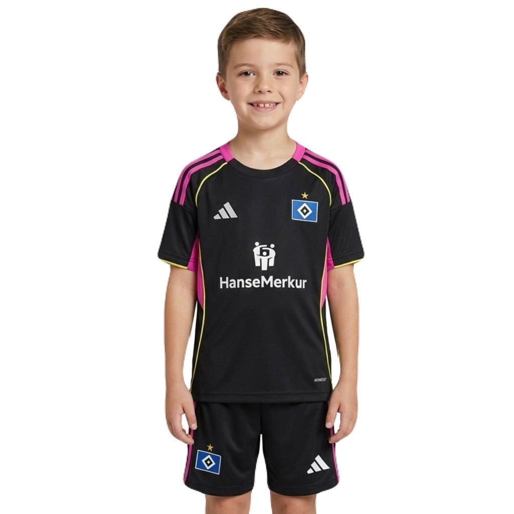 Kinder-Set Hamburger SV Drittetrikot 25/26 Trikot und Shorts