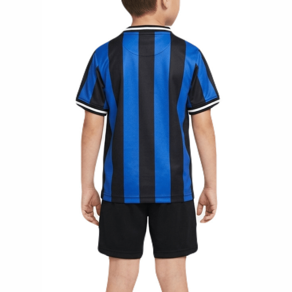 Kinder-Set Inter Mailand I 09/10 Retro Blau und Schwarz