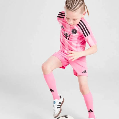 Kinder-Set Inter Miami Heimtrikot 25/26 Rosa