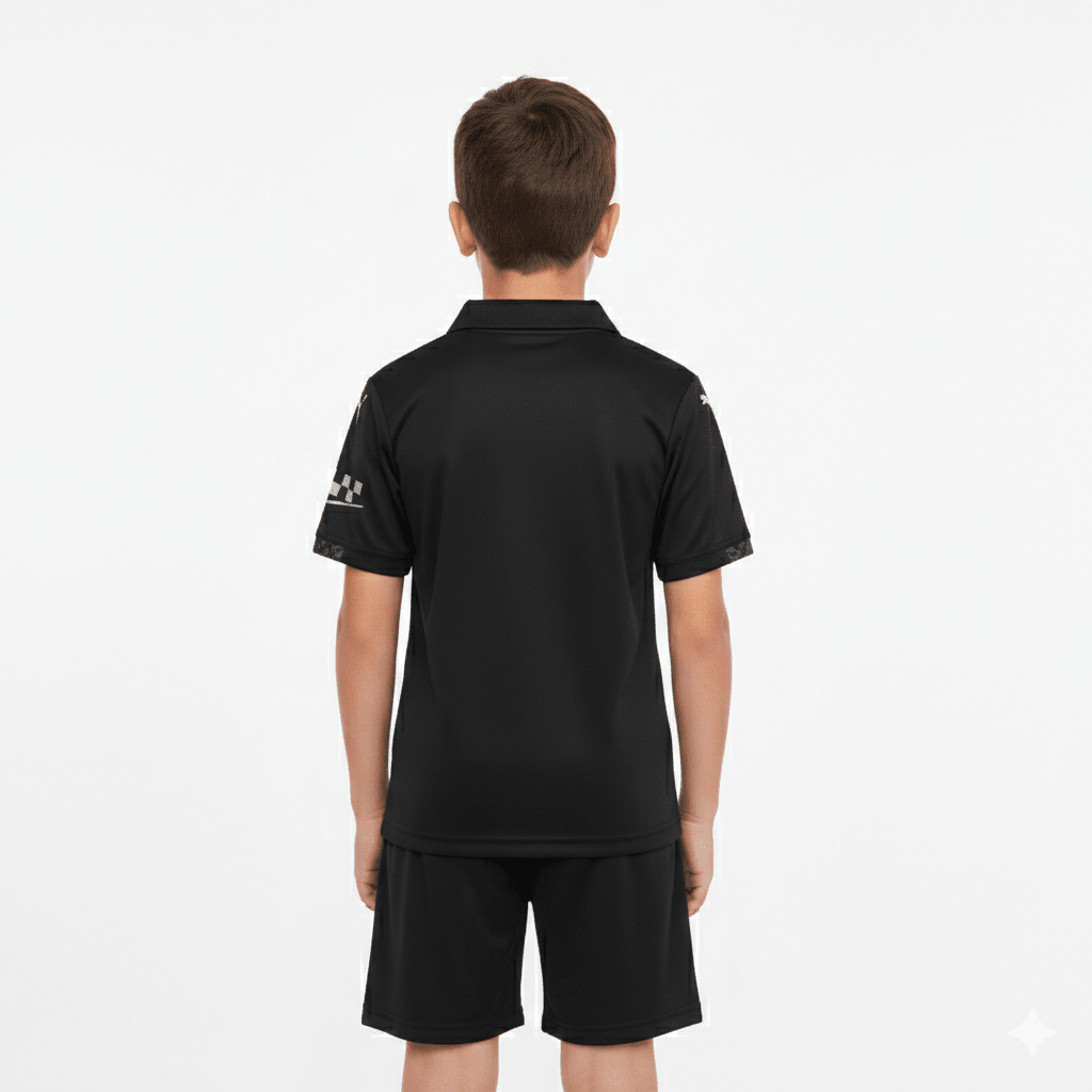 Kinder-Set Manchester City Auswärtsset 25/26 Trikot und Shorts