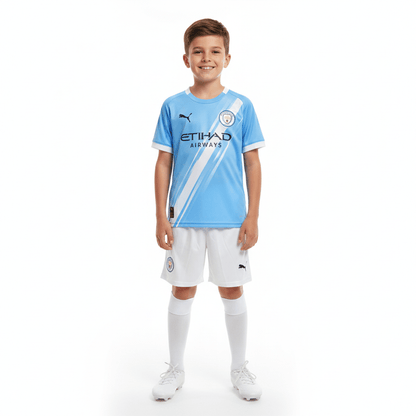 Kinder-Set Manchester City Heimtrikot 25/26
