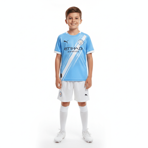 Kinder-Set Manchester City Heimtrikot 25/26