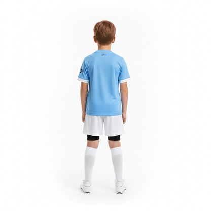Kinder-Set Manchester City Heimtrikot 25/26