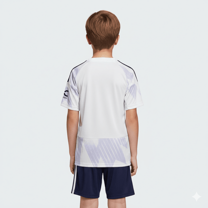 Kinder-Set Manchester United Auswärtsset 25/26 Trikot und Shorts