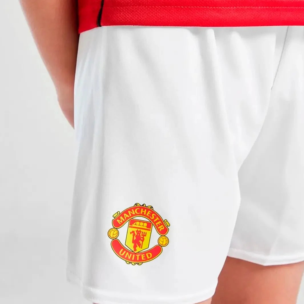 Kinder-Set Manchester United Heimtrikot 25/26 Trikot und Shorts