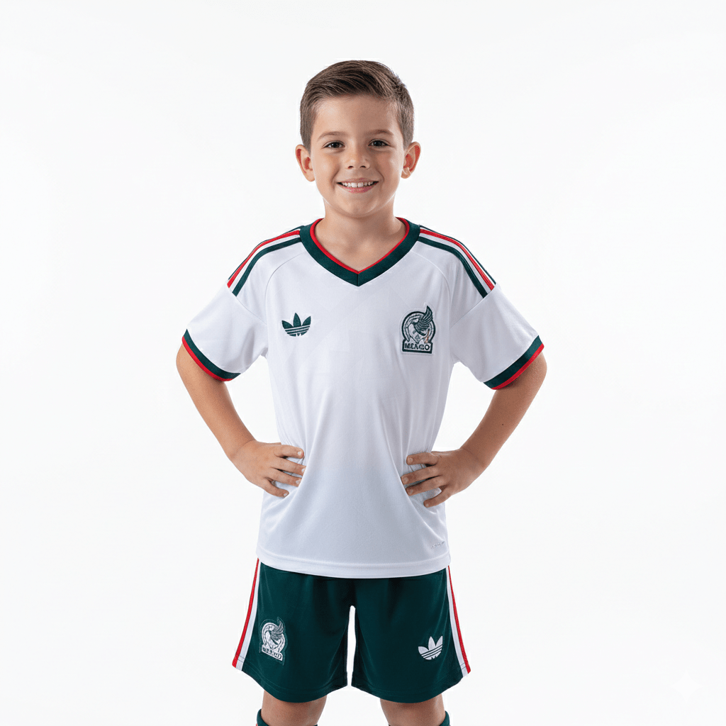 Kinder-Set Mexiko Auswärtstrikot  25/26