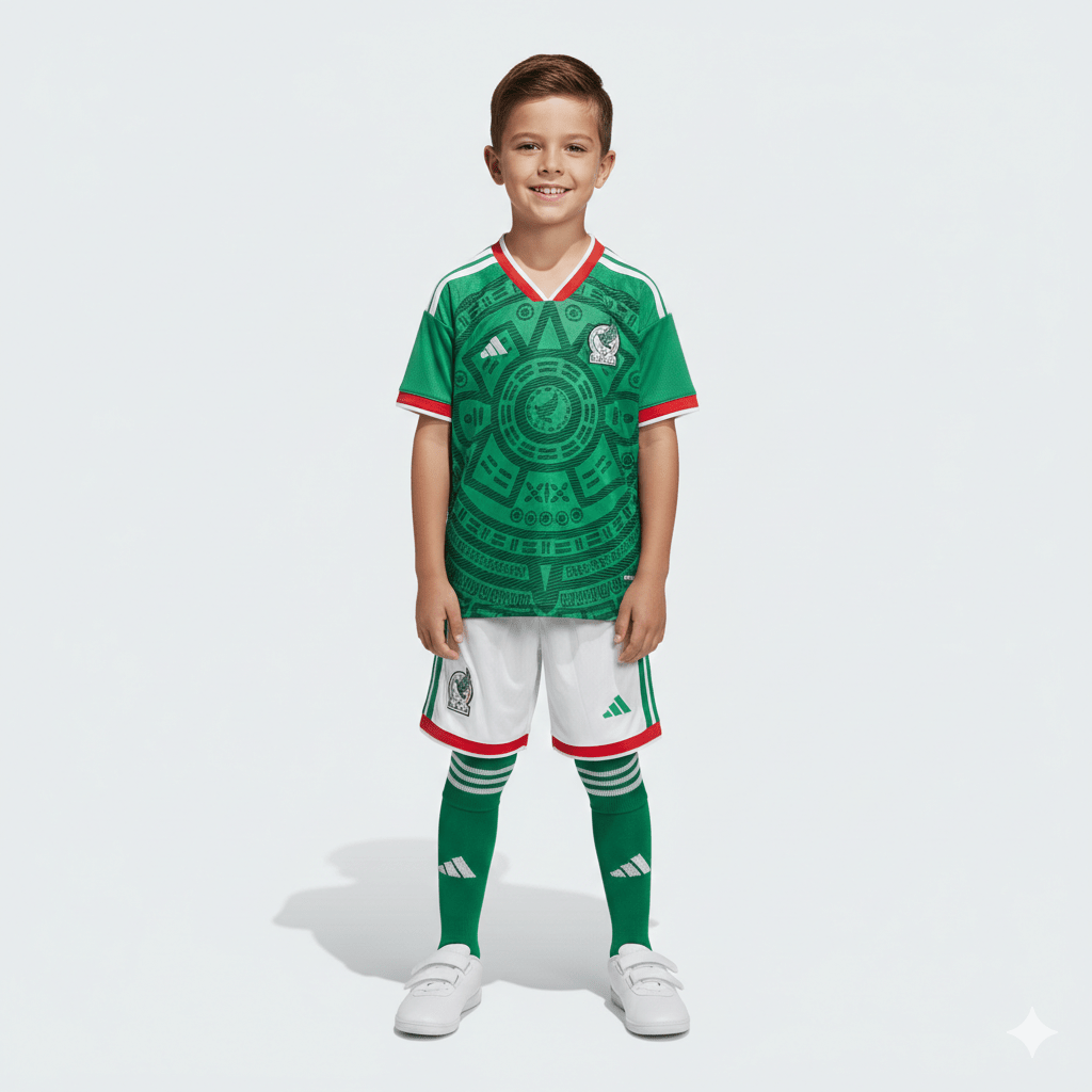 Kinder-Set Mexiko Heimtrikot 25/26