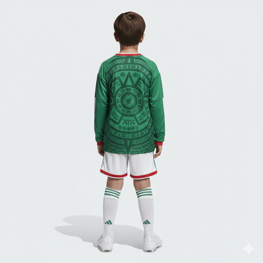 Kinder-Set Mexiko Heimtrikot 26/27 Trikot und Shorts