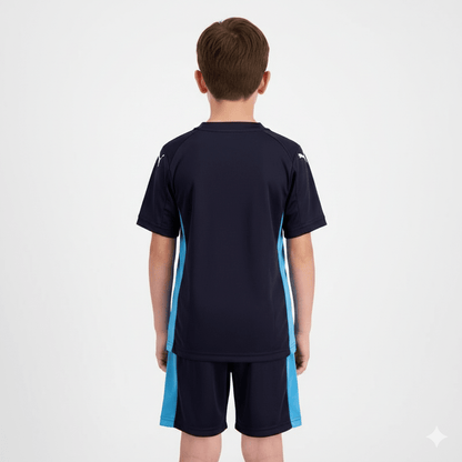 Kinder-Set Olympique de Marseille Auswärtsset 25/26 Trikot und Shorts