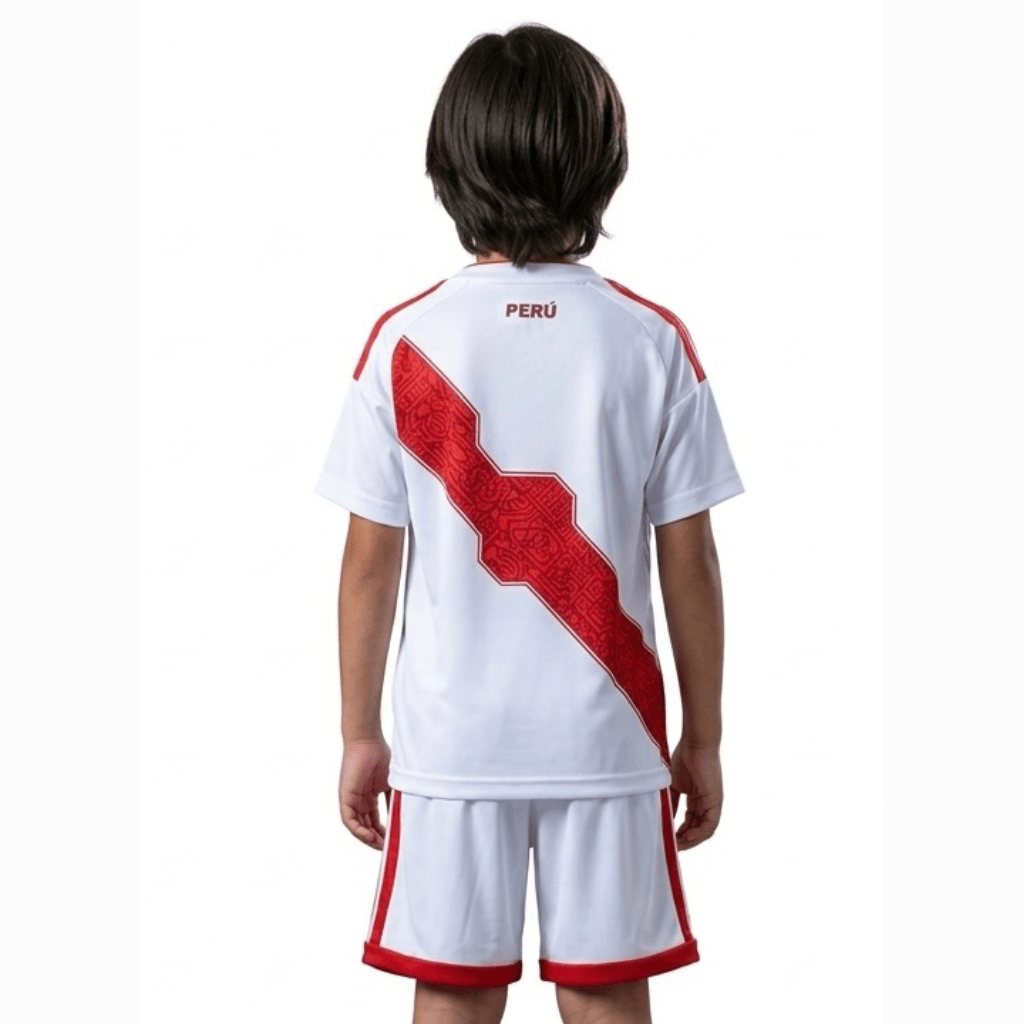 Kinder-Set Perú Heimtrikot 26/27 Trikot und Shorts