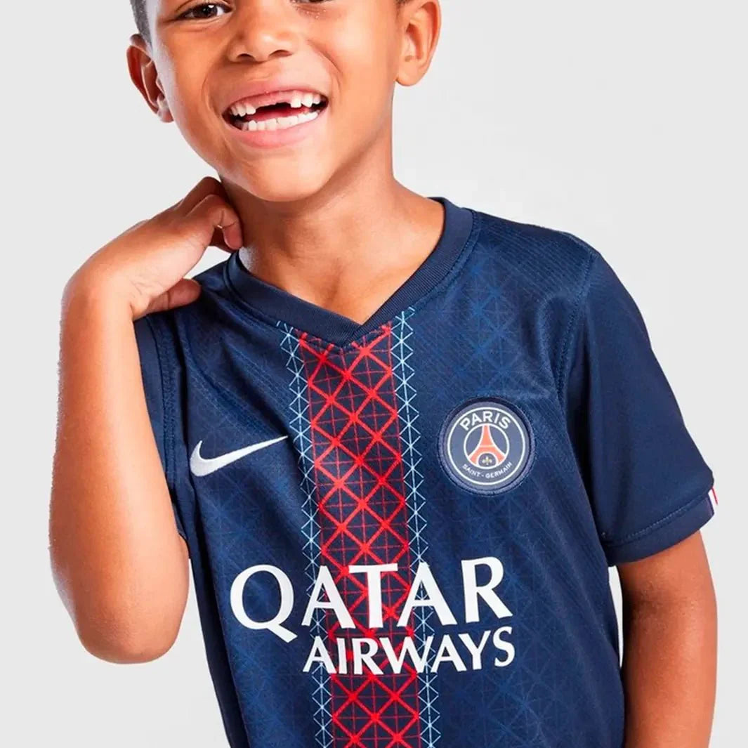 Kinder-Set PSG Heimtrikot 25/26 Marineblau