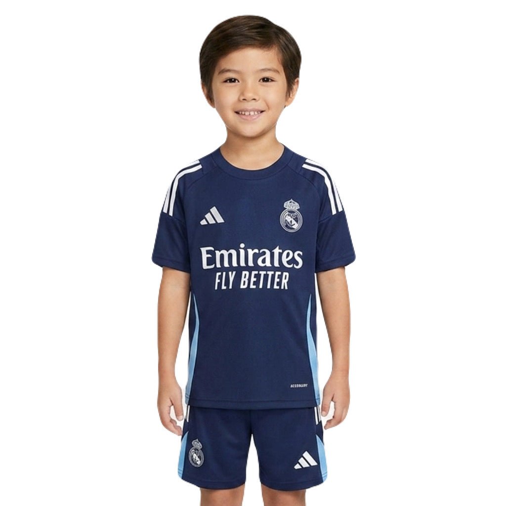 Kinder-Set Real Madrid Training 25/26 Trikot Und Shorts