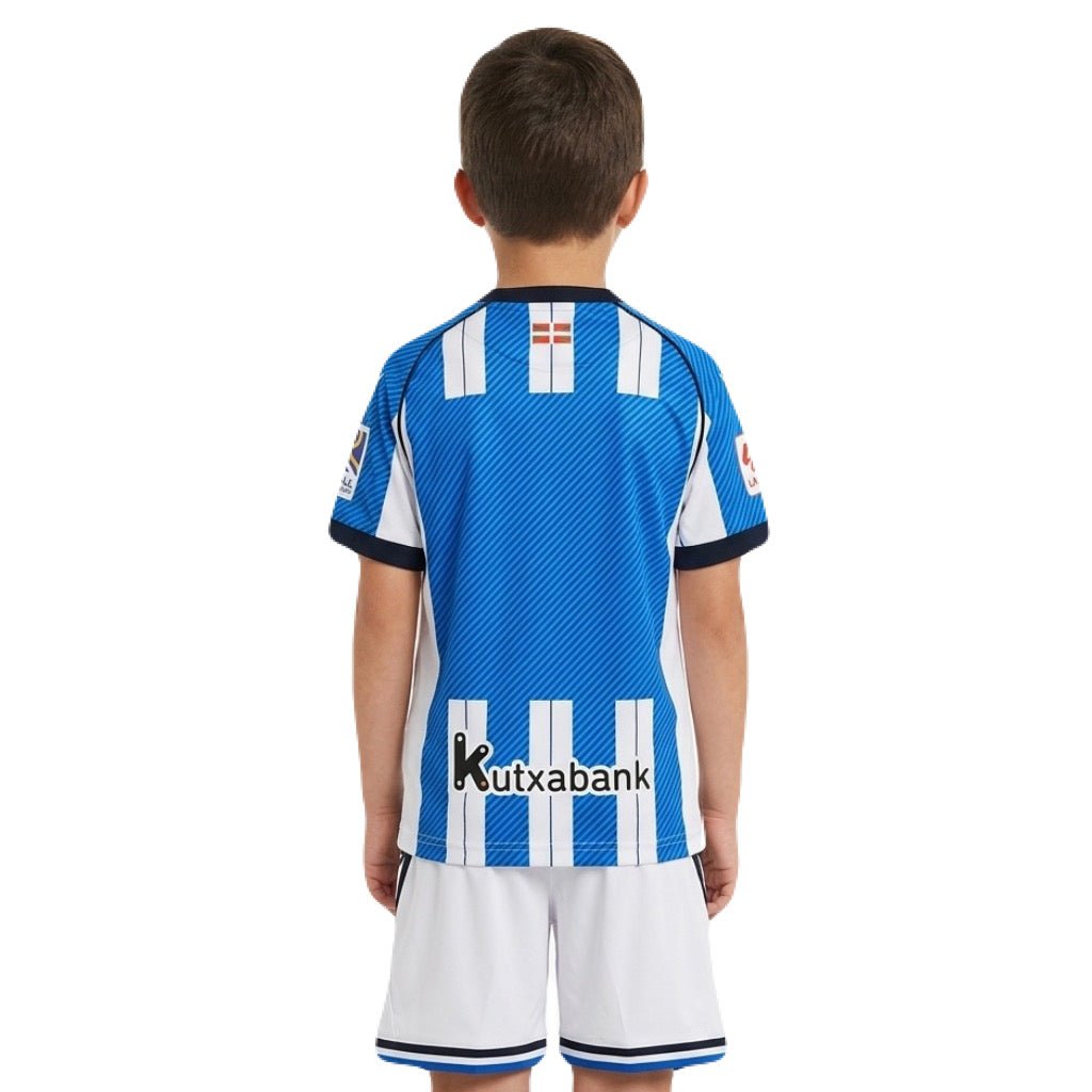 Kinder-Set Real Sociedad Heimtrikot 25/26