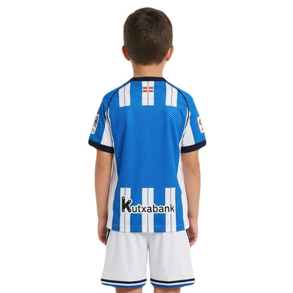 Kinder-Set Real Sociedad Heimtrikot 25/26