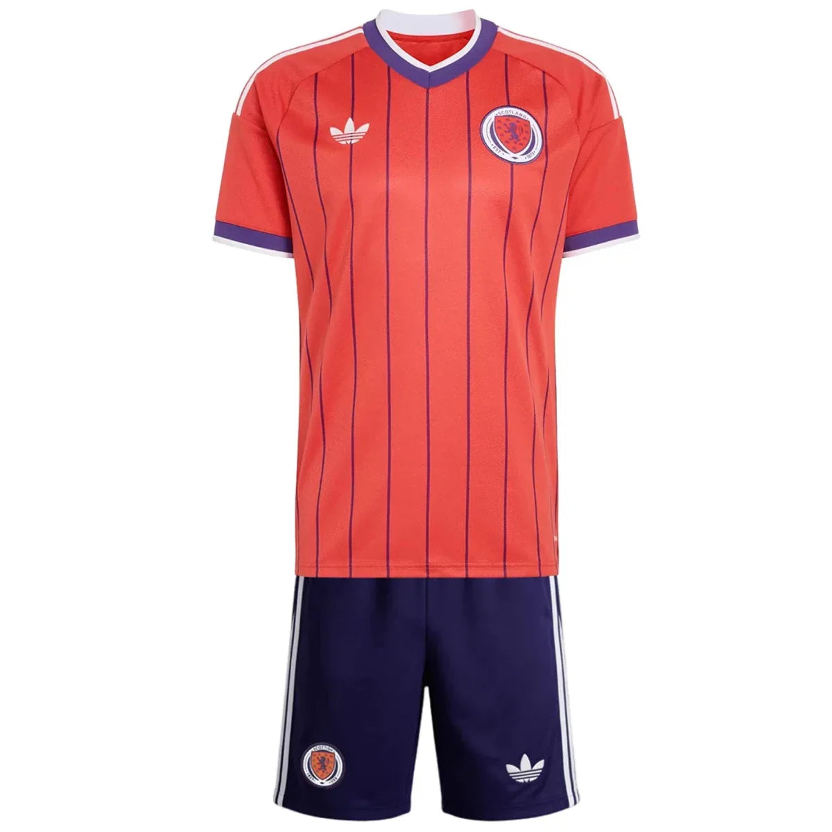 Kinder-Set Schottland Auswärtstrikot 26/27 Trikot und Shorts
