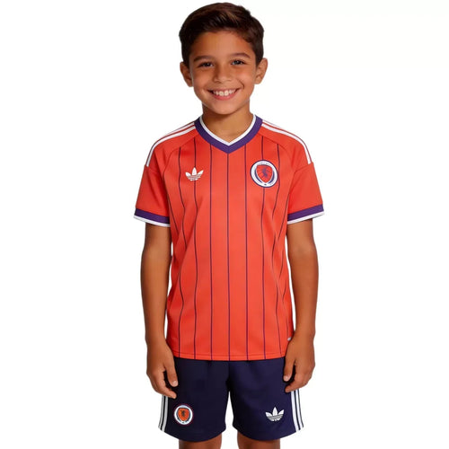 Kinder-Set Schottland Auswärtstrikot 26/27 Trikot und Shorts