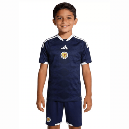 Kinder-Set Schottland Heimtrikot 26/27 Trikot und Shorts