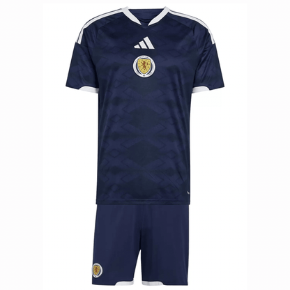 Kinder-Set Schottland Heimtrikot 26/27 Trikot und Shorts