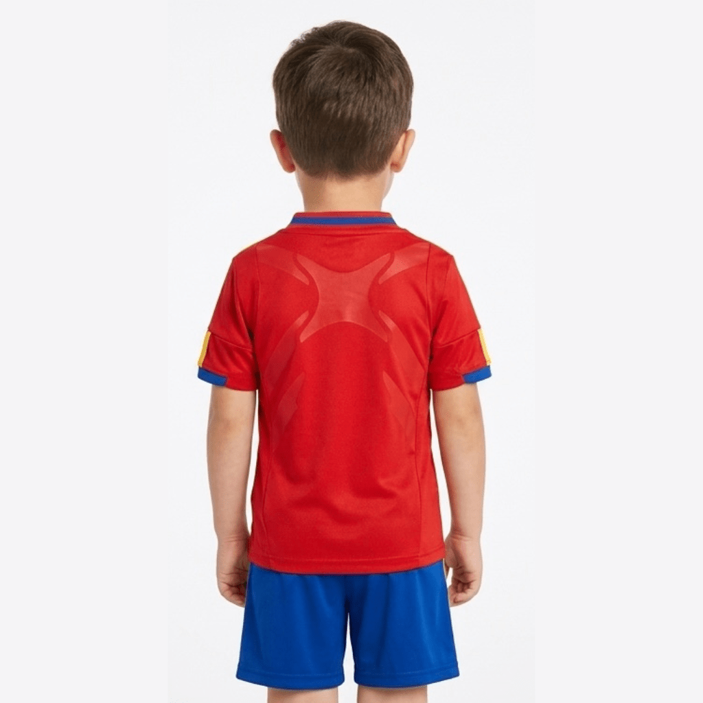 Kinder-Set Spanien Heimtrikot 2010 (Retro)