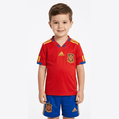Kinder-Set Spanien Heimtrikot 2010 (Retro)