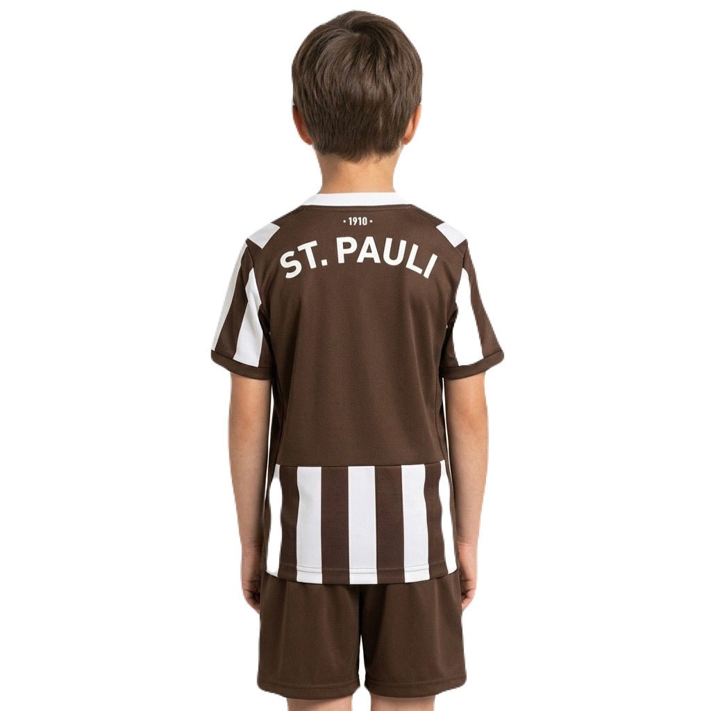 Kinder-Set St. Pauli Heimtrikot 25/26 Trikot und Shorts