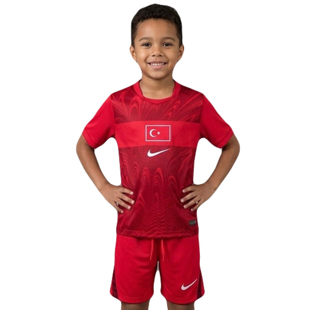 Kinder-Set Türkei Auswärtstrikot 2026/27 Trikot und Shorts