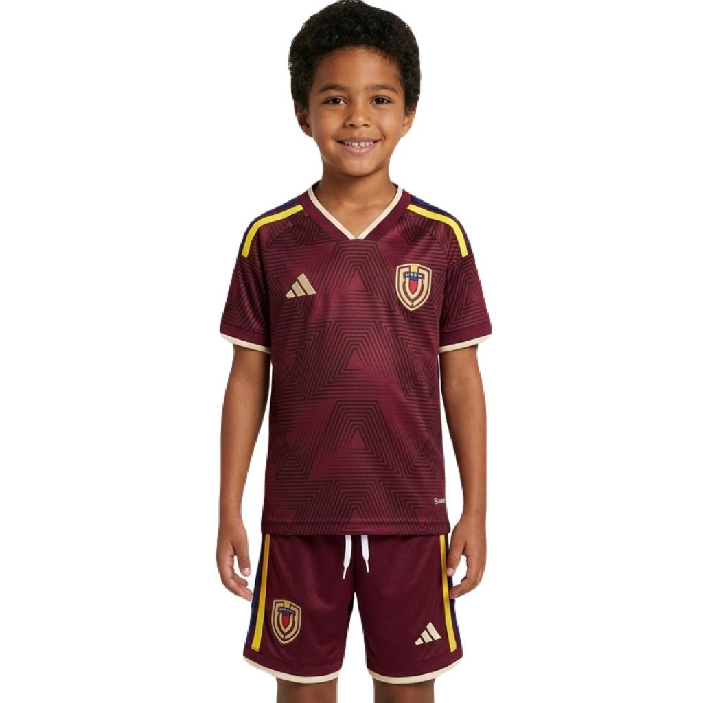 Kinder-Set Venezuela Heimtrikot 26/27 Trikot und Shorts
