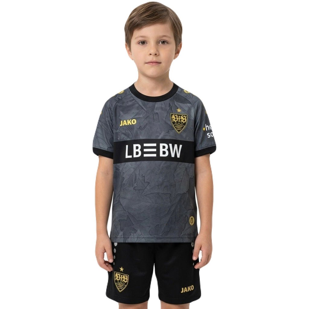 Kinder-Set VfB Stuttgart Drittetrikot 25/26 Trikot und Shorts