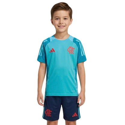 Kinder-Set Flamengo Training 25/26 Trikot und Shorts