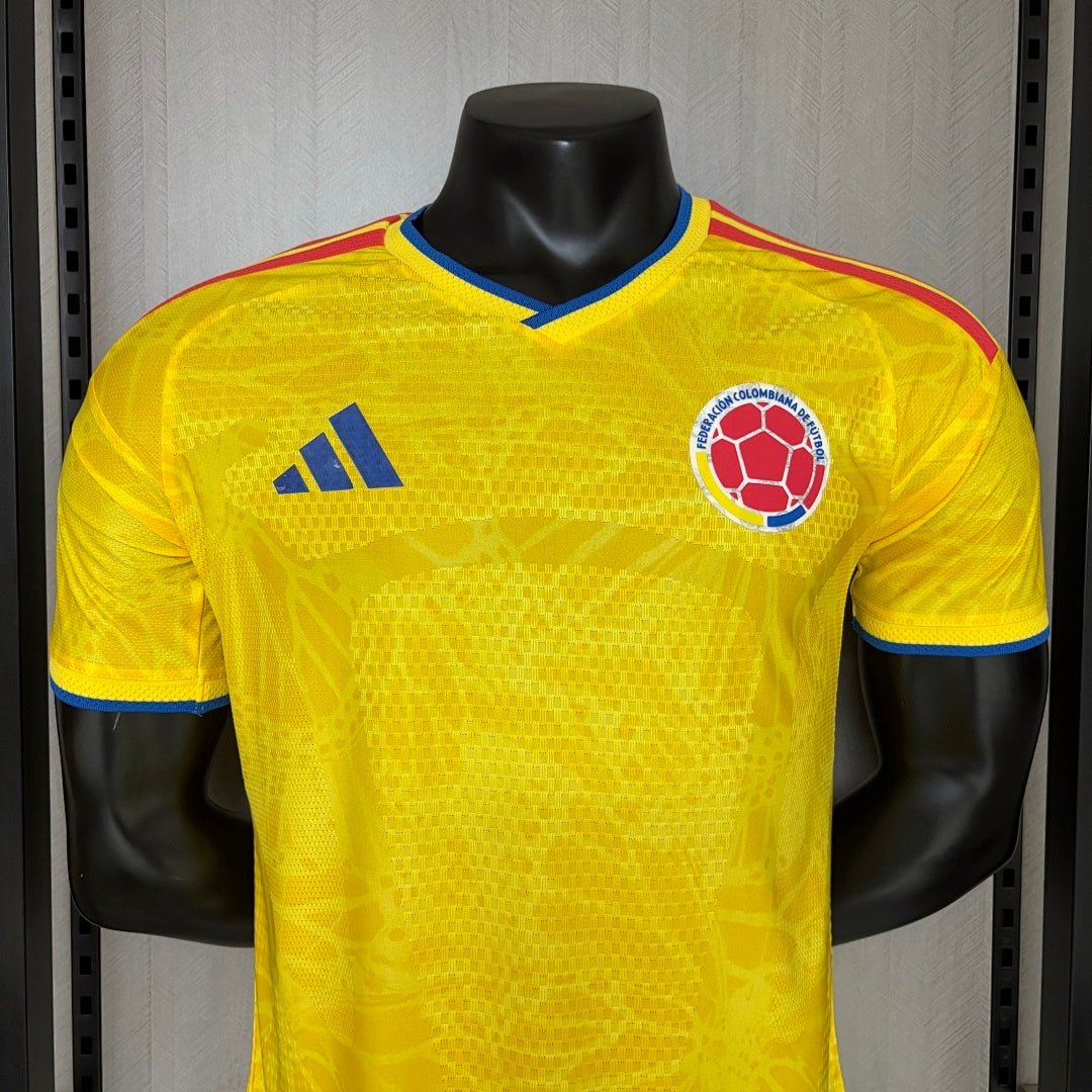 Kolumbien Heimtrikot 25/26 Herren Spieler-Version Gelb