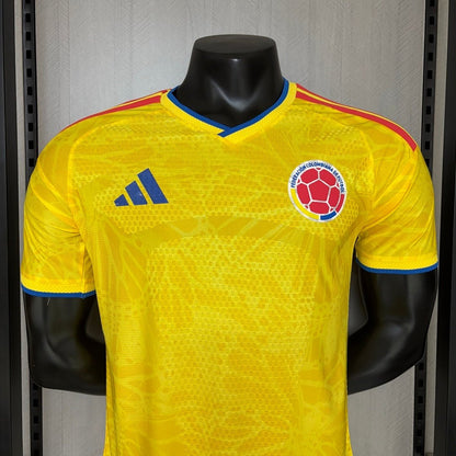 Kolumbien Heimtrikot 25/26 Herren Spieler-Version Gelb