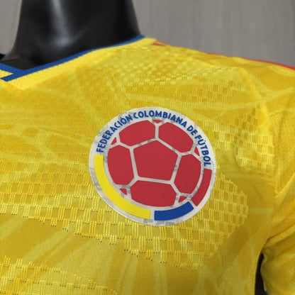 Kolumbien Heimtrikot 25/26 Herren Spieler-Version Gelb