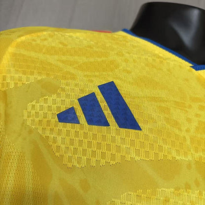 Kolumbien Heimtrikot 25/26 Herren Spieler-Version Gelb