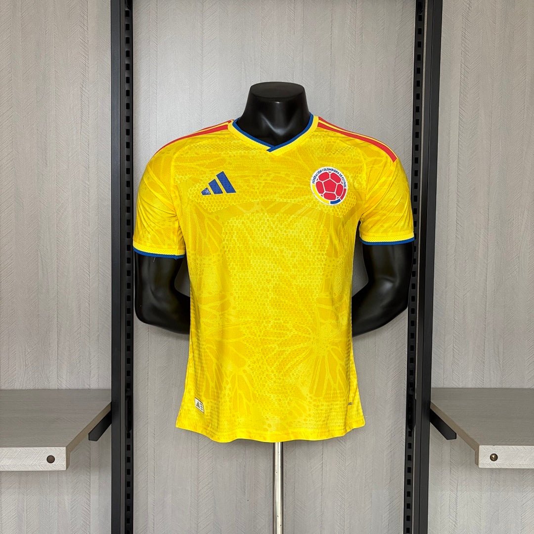 Kolumbien Heimtrikot 25/26 Herren Spieler-Version Gelb