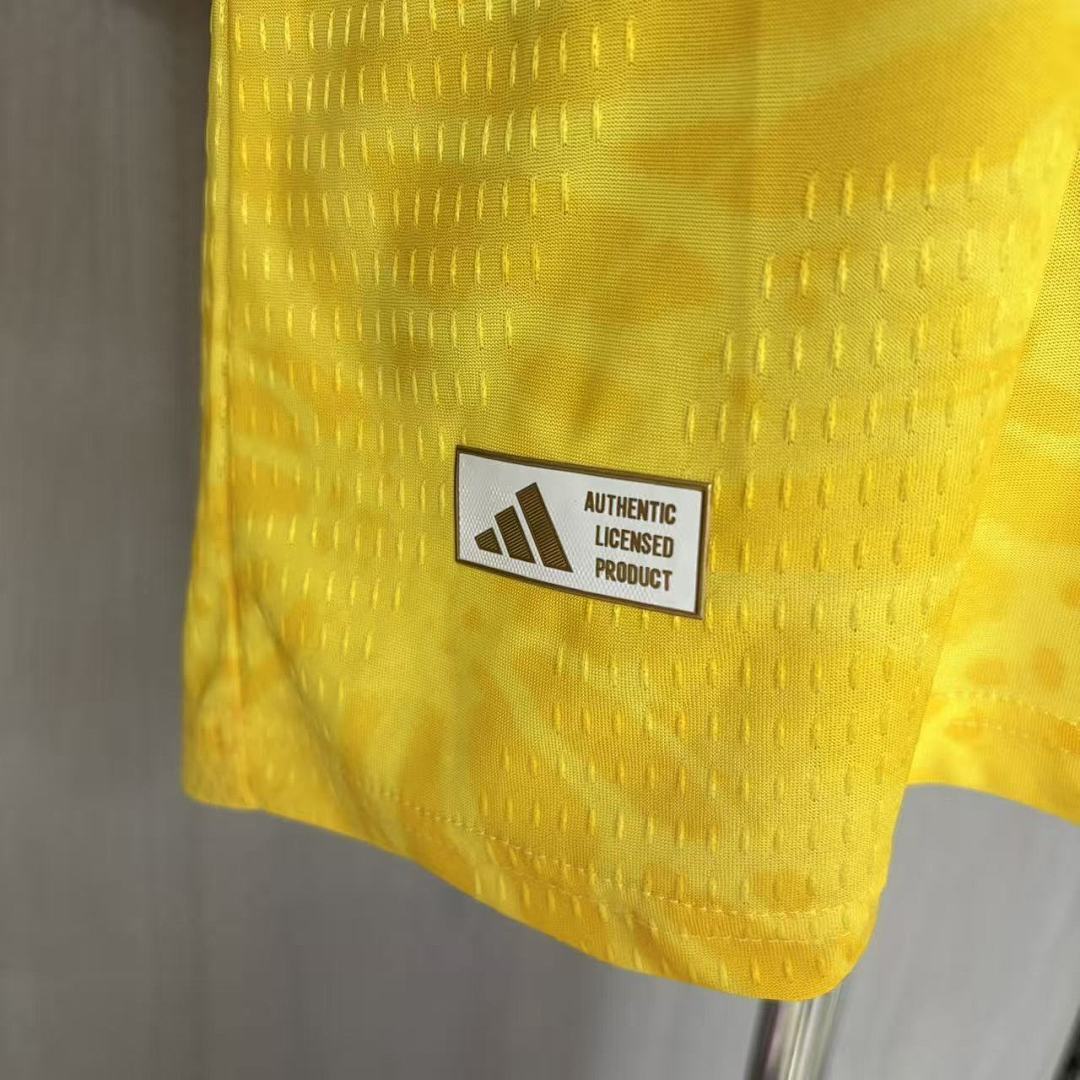 Kolumbien Langarm Heimtrikot 2026/27 Herren Spieler-Version Gelb