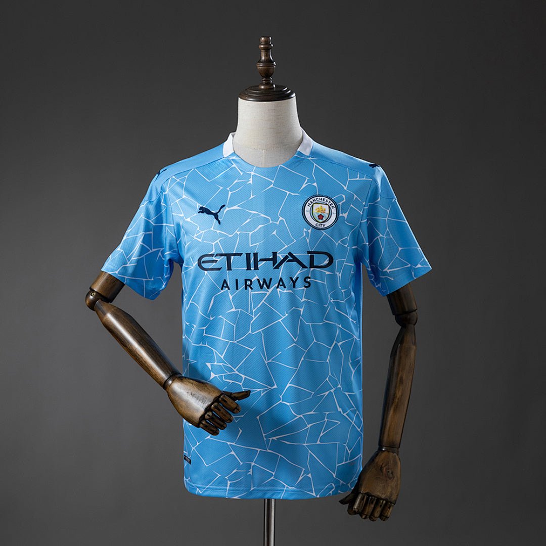 Manchester City Heimtrikot 20/21 Herren Fan-Version (Retro)