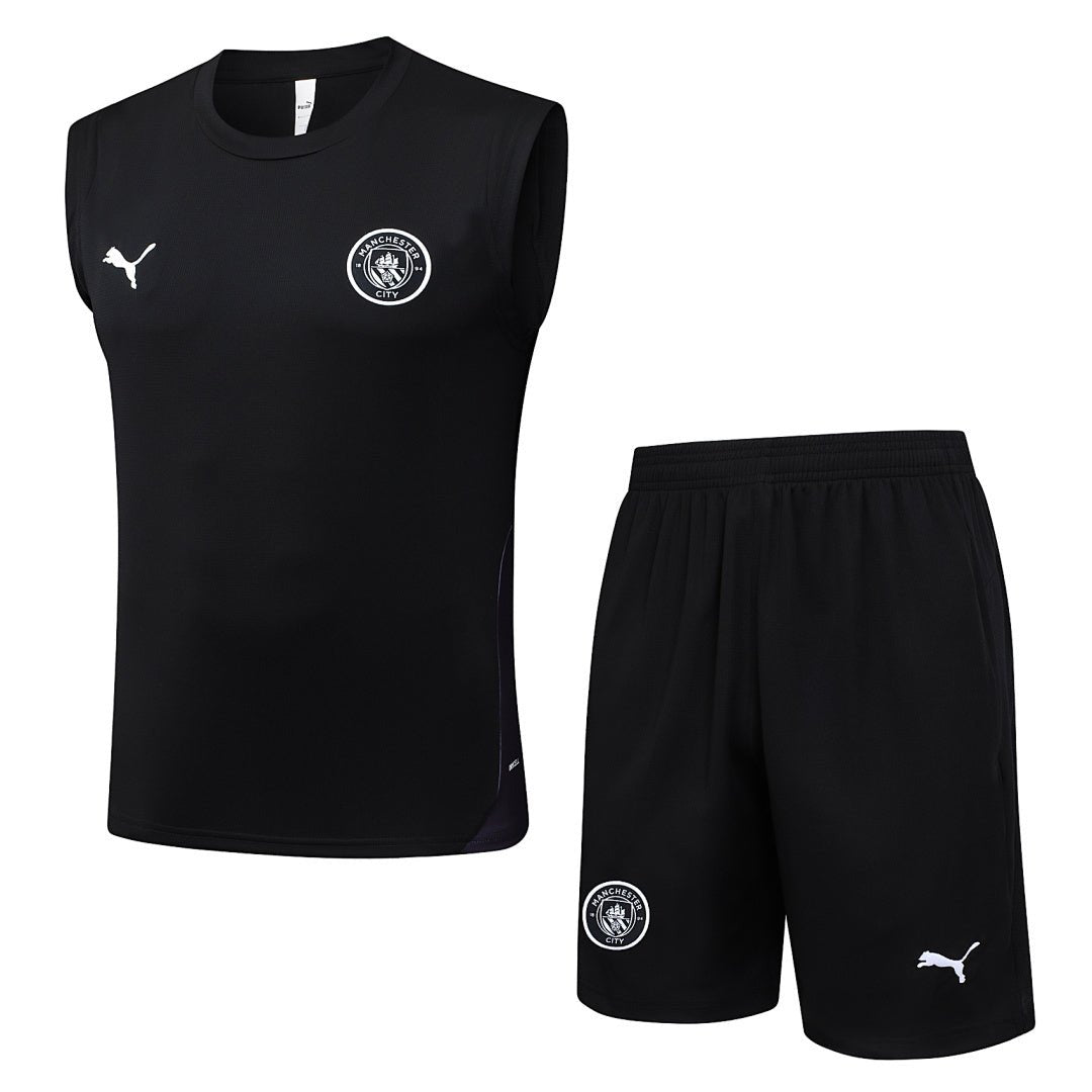 Manchester City Trainingsset 25/26 Tanktop und Shorts