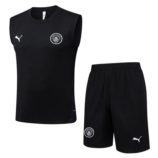 Manchester City Trainingsset 25/26 Tanktop und Shorts