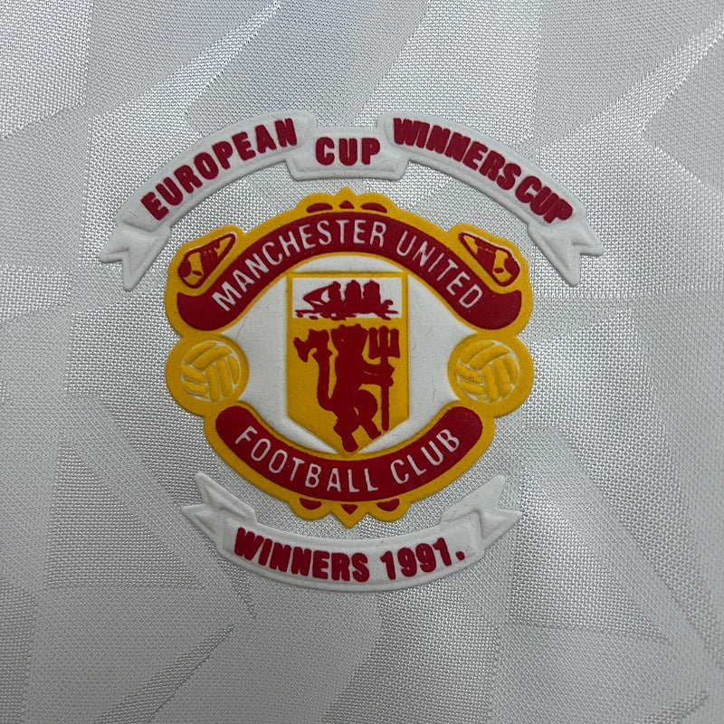 Manchester United Auswärtstrikot 91/92 Herren Fan-Version (Retro)