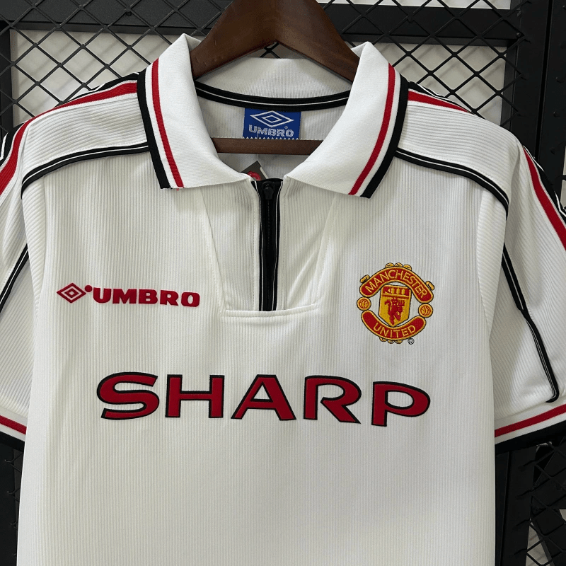 Manchester United Auswärtstrikot 1998/99 Herren Fan-Version (Retro)