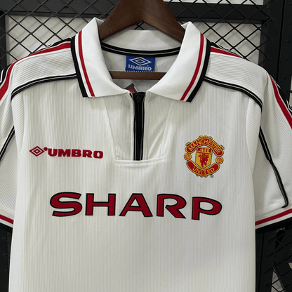 Manchester United Auswärtstrikot 1998/99 Herren Fan-Version (Retro)