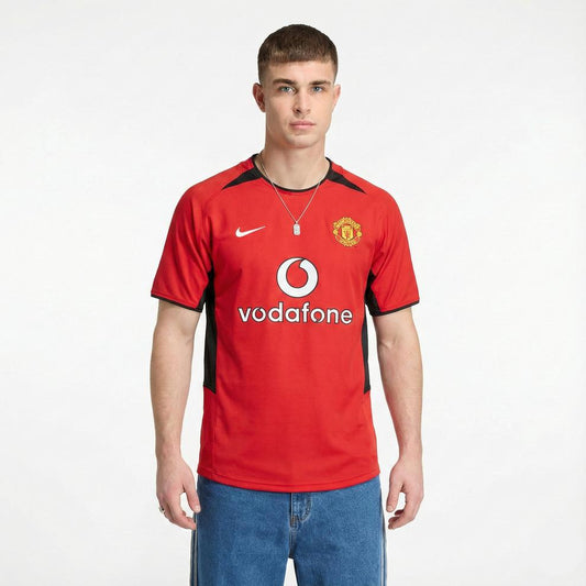 Manchester United Heimtrikot 02/04 Herren Fan-Version (Retro)