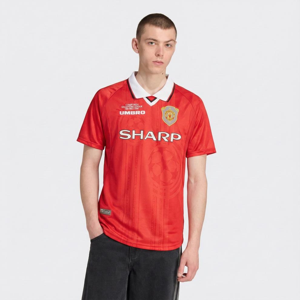 Manchester United Heimtrikot 99/00 Herren Fan-Version (Retro)