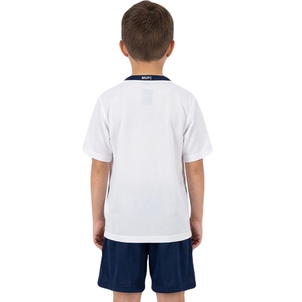 Manchester United Kinder-Set Auswärtstrikot 2008/09 Trikot und Shorts (Retro)