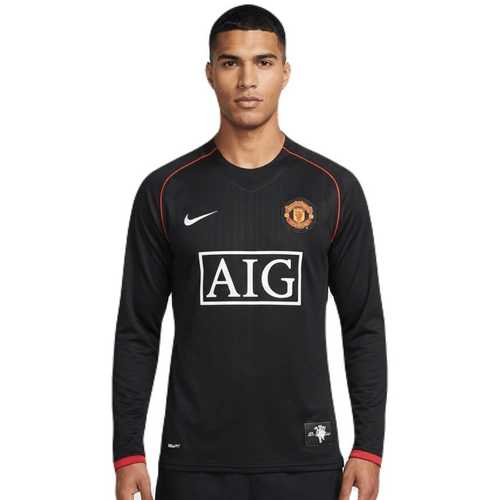 Manchester United Langarm Auswärtstrikot 07/08 Herren Fan-Version Retro