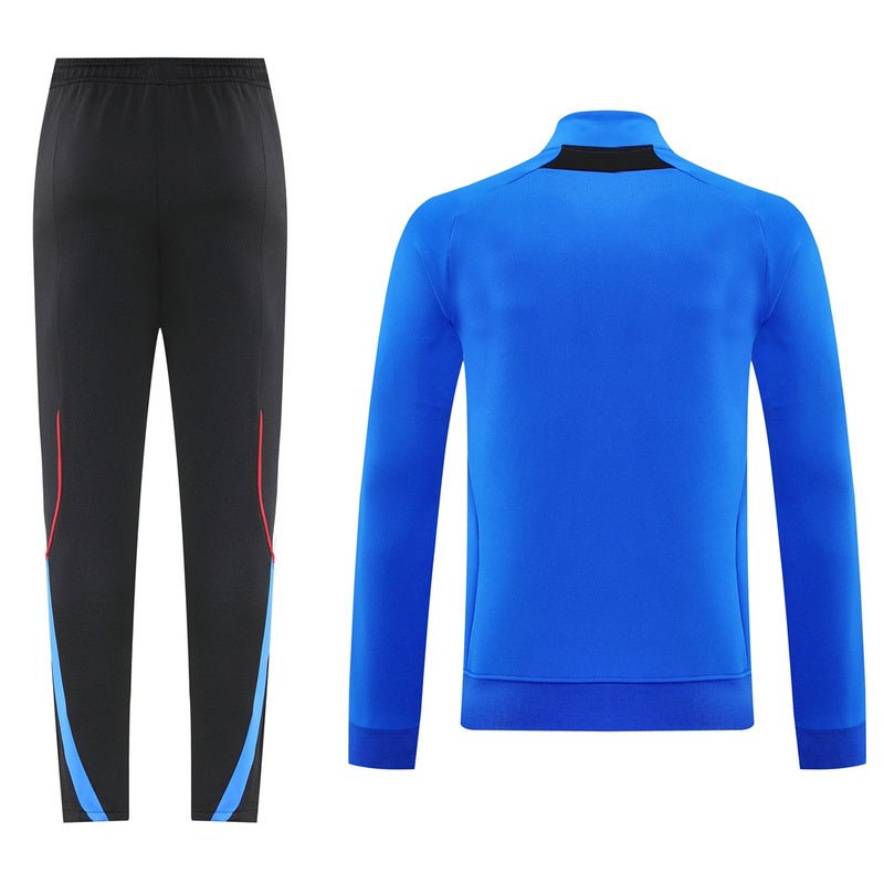 Manchester United Trainingsanzug Jacke Blau und Hose 25/26 Herren