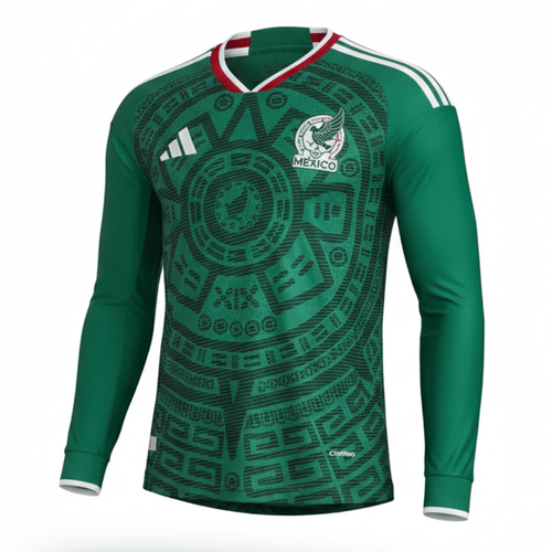 Mexiko Langarm Heimtrikot 25/26 Herren Spieler-Version
