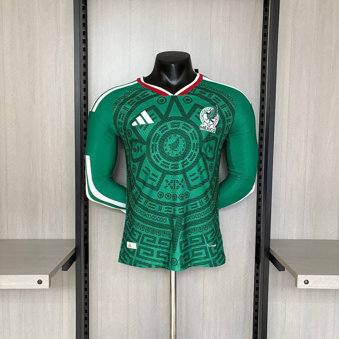 Mexiko Langarm Heimtrikot 25/26 Herren Spieler-Version