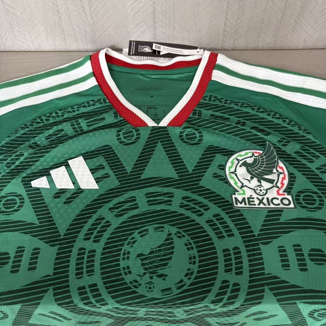 Mexiko Langarm Heimtrikot 25/26 Herren Spieler-Version